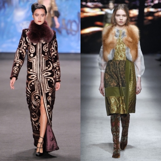 Moda z wybiegu: bohema na bogato